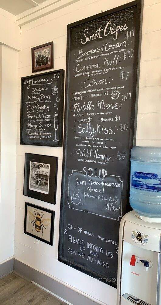 Wild Honey Bistro - Homer, AK menu_pic
