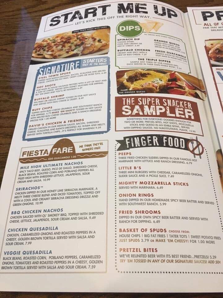 Wild Wing Cafe - McDonough, GA menu_pic