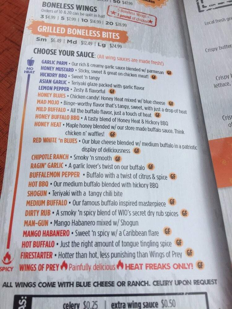 Wing It On! - Manchester, NH menu_pic