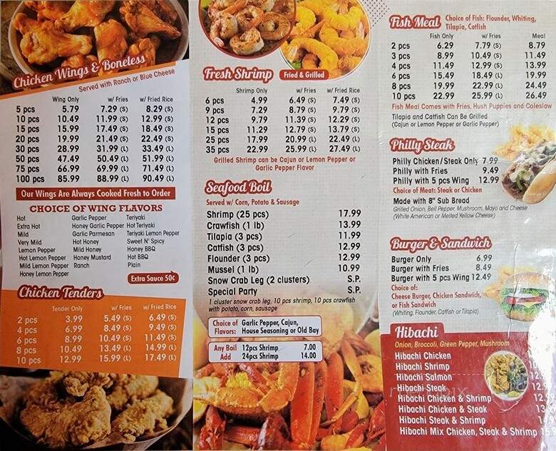 Wing Station - Ocala, FL menu_pic