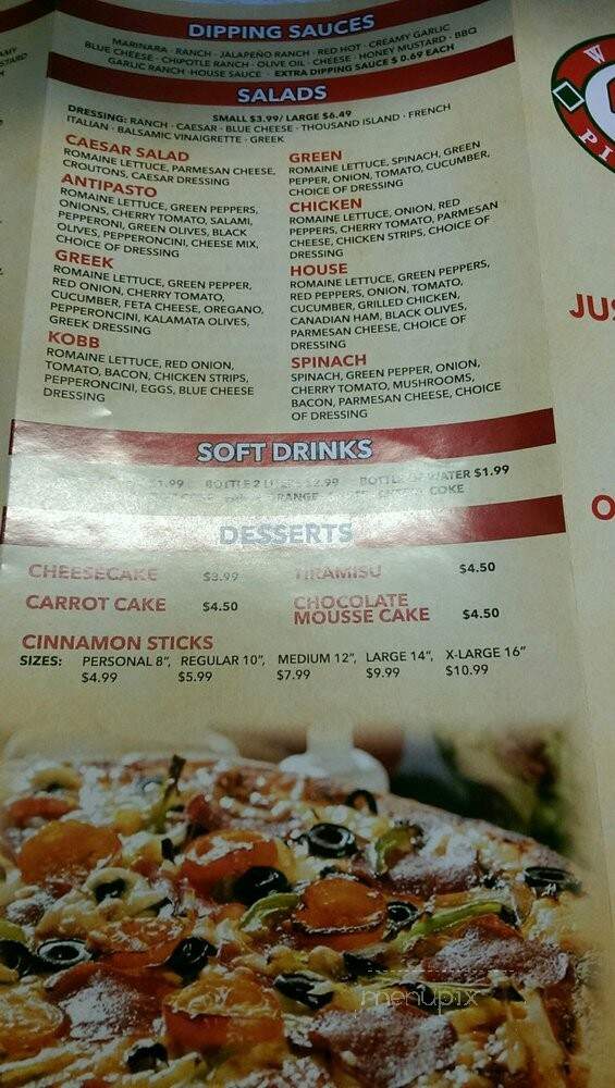 Wisconsin Pizza Authority - Milwaukee, WI menu_pic