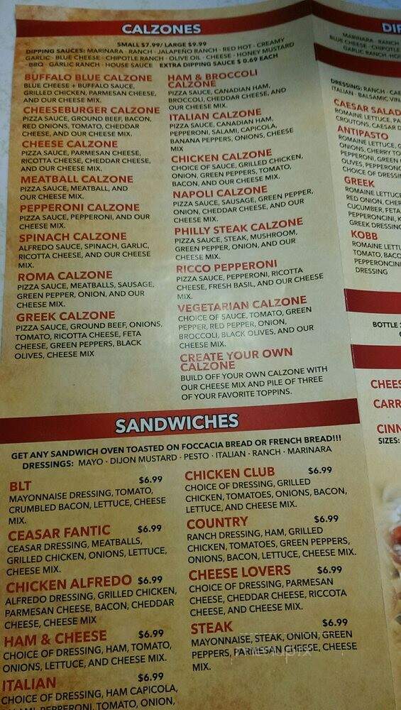 Wisconsin Pizza Authority - Milwaukee, WI menu_pic