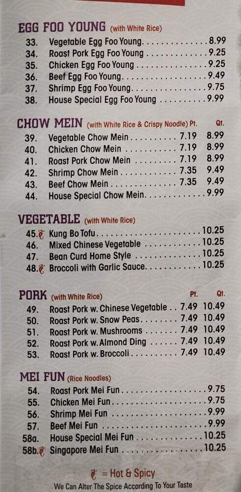Wok N Go - Brookings, SD menu_pic