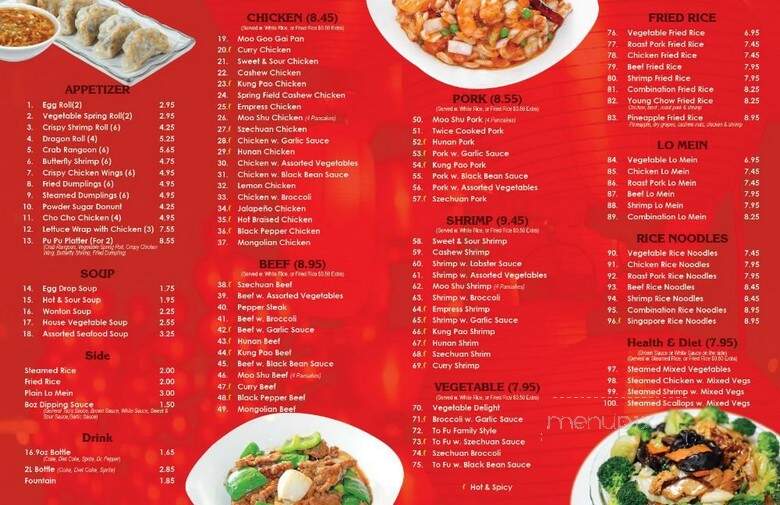 Wong's Kitchen - Olathe, KS menu_pic