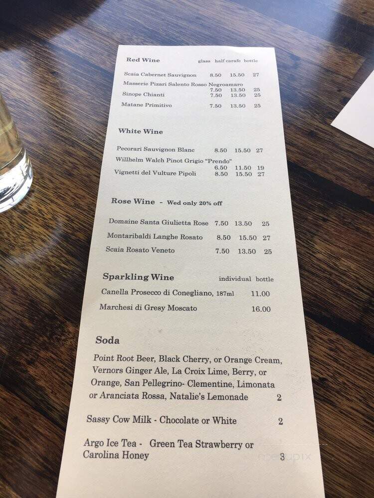 Wy'east Pizza - Milwaukee, WI menu_pic