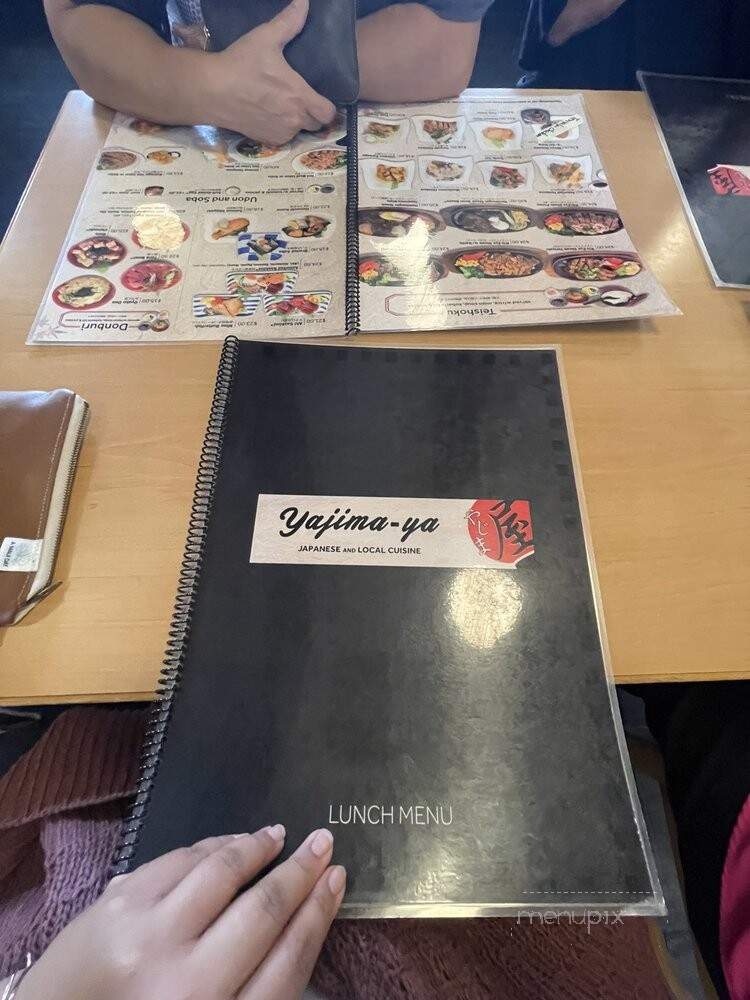 Yajima ya Restaurant - Honolulu, HI menu_pic