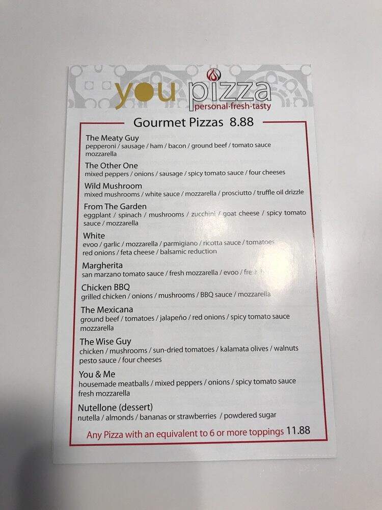 You Pizza - Clarksville, MD