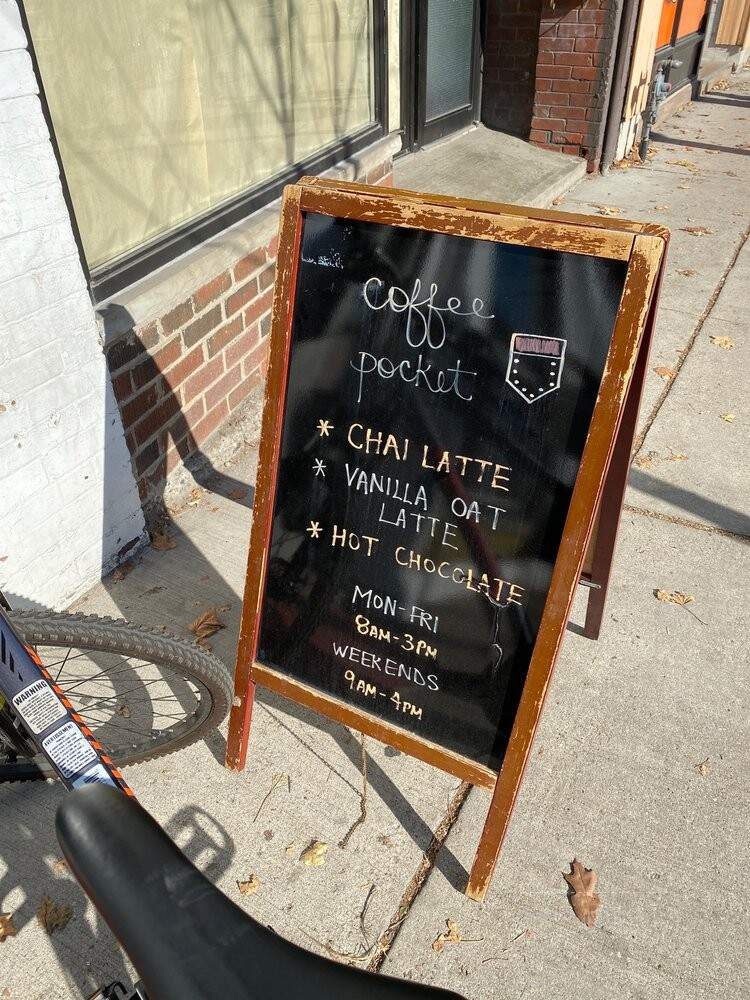 The Coffee Pocket - Toronto, ON menu_pic