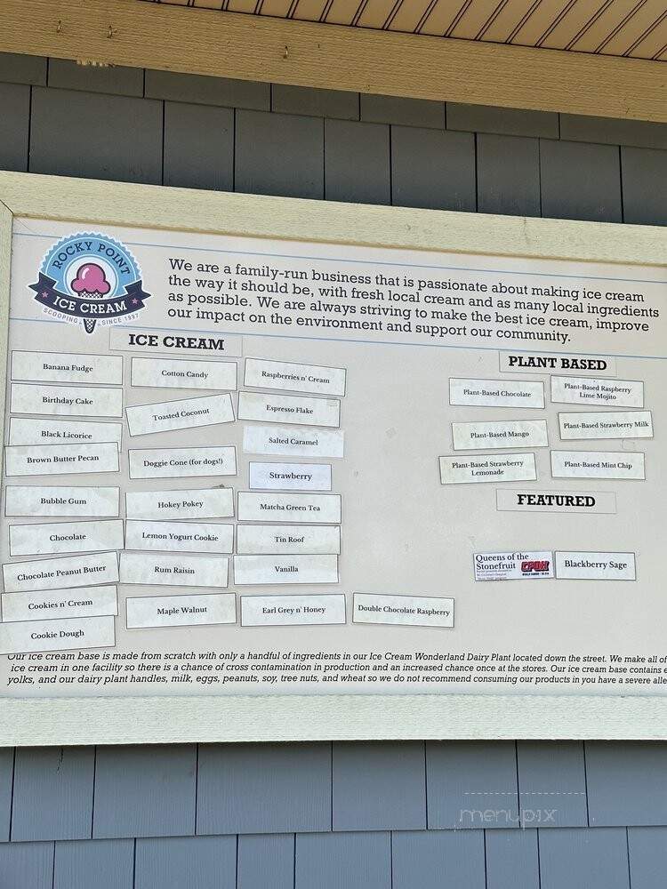 Rocky Point Ice Cream - Port Moody, BC