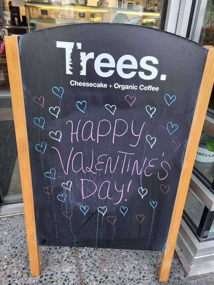 Trees Organic Coffee - Vancouver, BC menu_pic