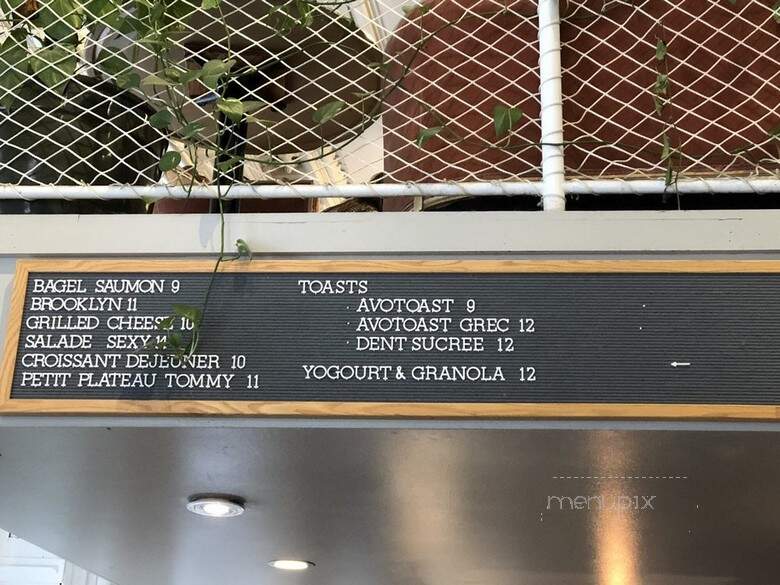 Tommy - Montreal, QC menu_pic