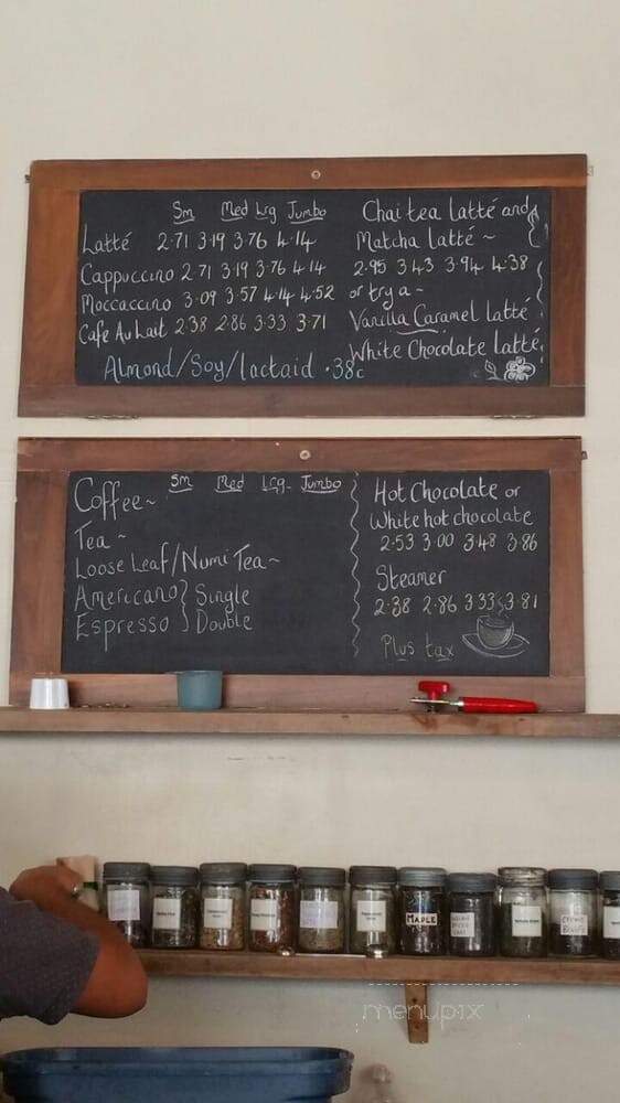 Savoury Grounds - Toronto, ON menu_pic