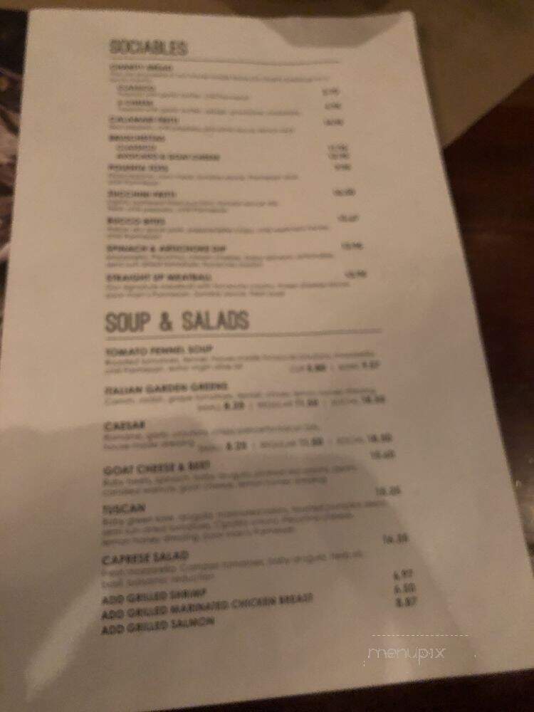 Scaddabush Italian Kitchen & Bar - Missisauga, ON menu_pic