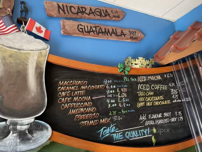 Viva Java - Richmond, BC menu_pic