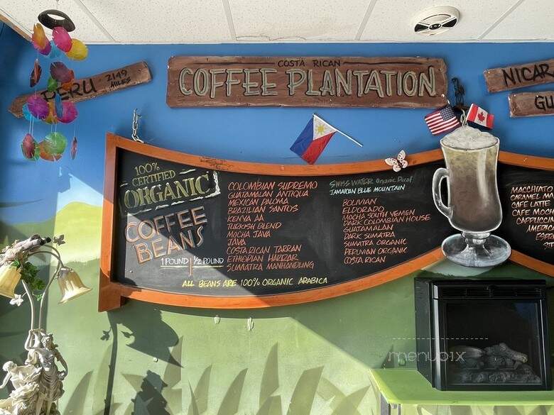 Viva Java - Richmond, BC menu_pic