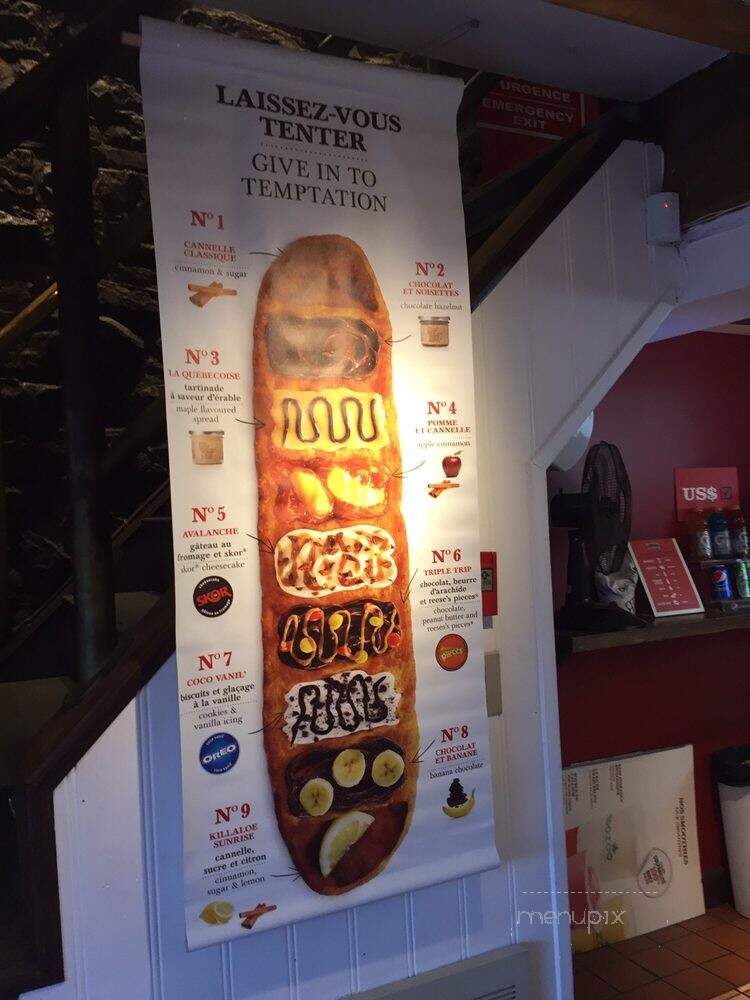 Beavertails - Quebec, QC menu_pic