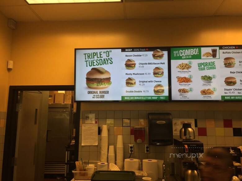 Triple O's - Coquitlam, BC menu_pic