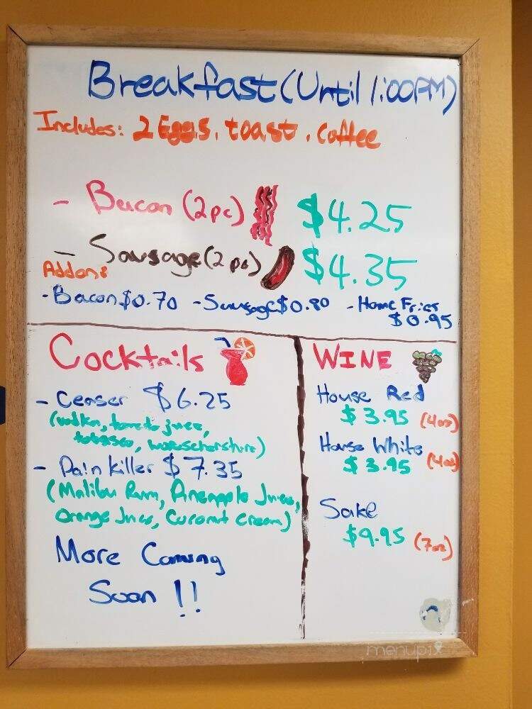 Sean's Twisted - Toronto, ON menu_pic