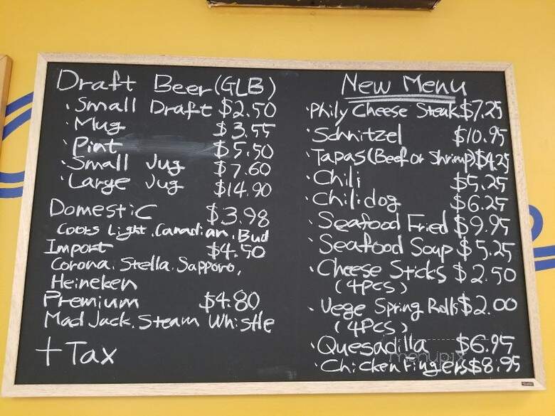 Sean's Twisted - Toronto, ON menu_pic