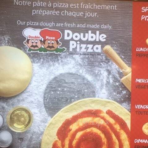 Double Pizza - Montreal, QC menu_pic