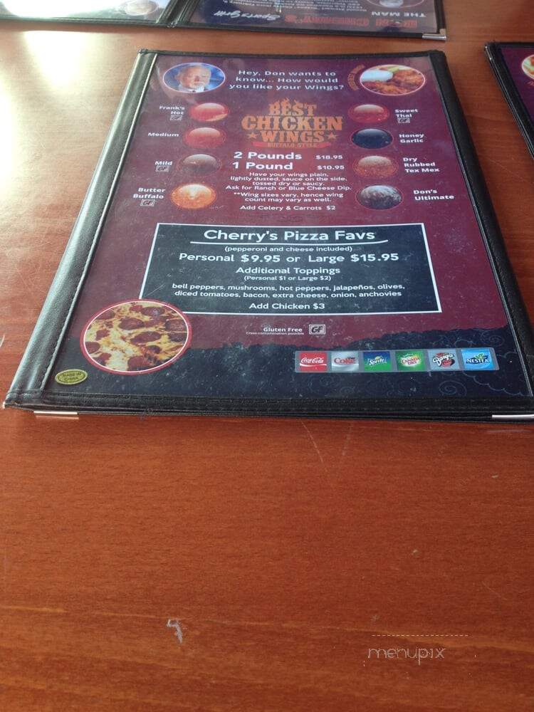 Don Cherry's Sports Grill - Port Colborne, ON menu_pic