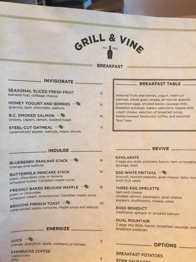 Grill & Vine - Whistler, BC