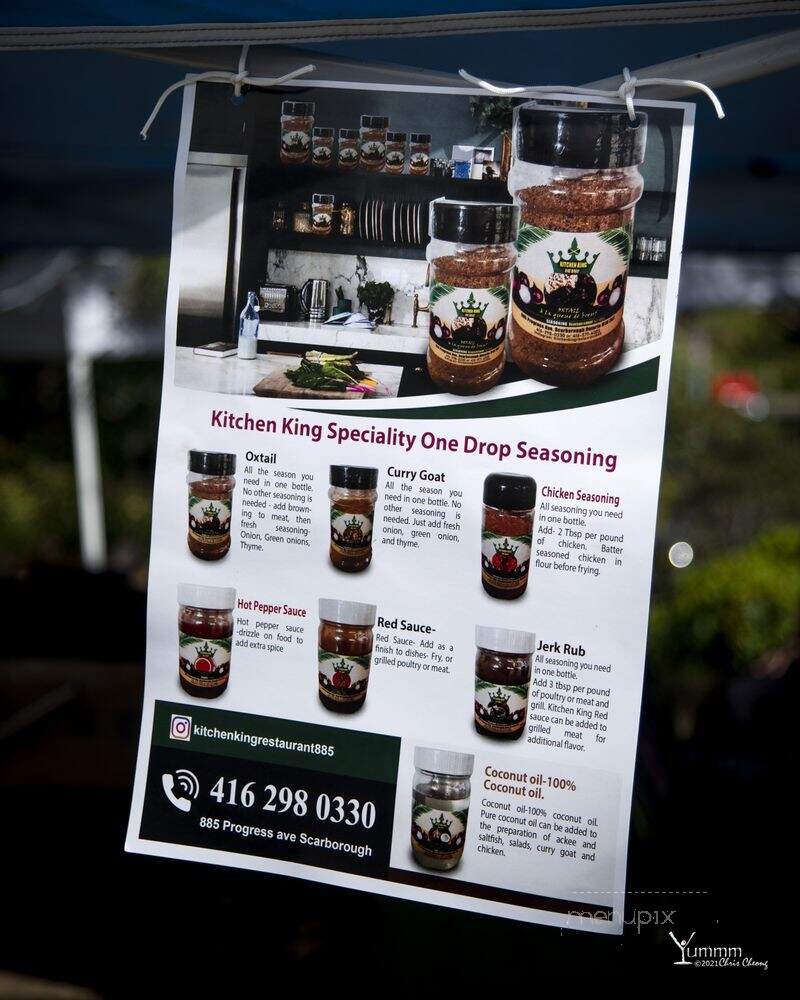 Kitchen King West Indian Restaurant & Catering - Toronto, ON menu_pic