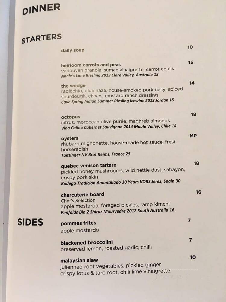 AGO Bistro - Toronto, ON