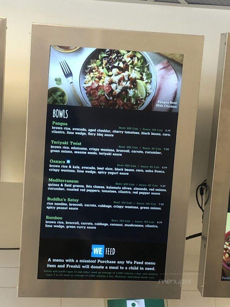 Freshii Hamilton - Hamilton, ON menu_pic