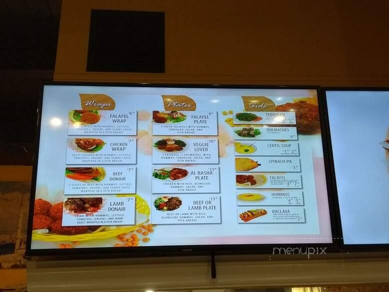 Al Basha - Vancouver, BC menu_pic