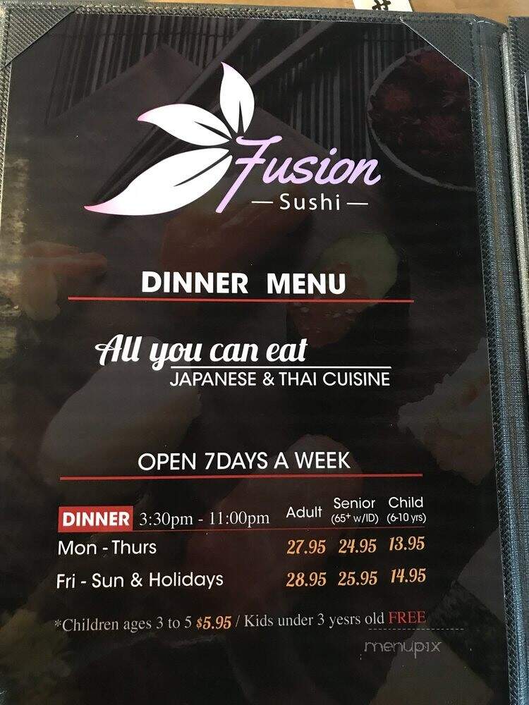 Fusion Sushi - Calgary, AB