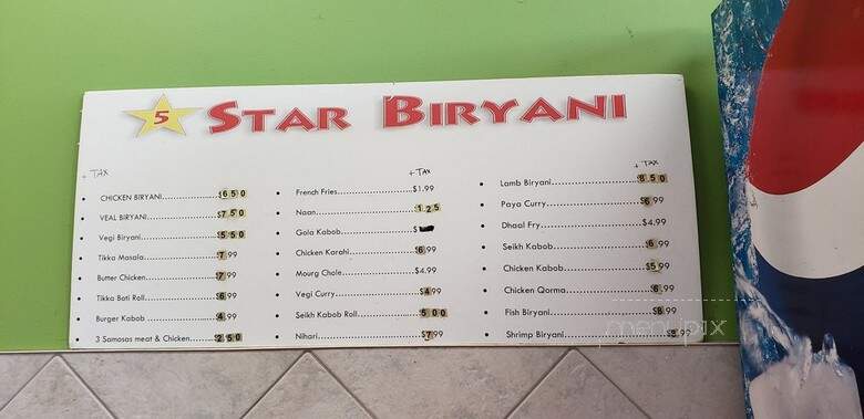 5 Star Biryani - Markham, ON