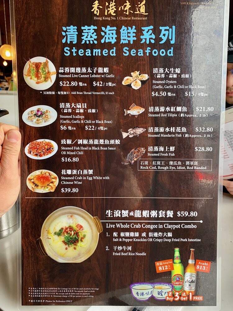 Wei Dao Cafe - Burnaby, BC menu_pic