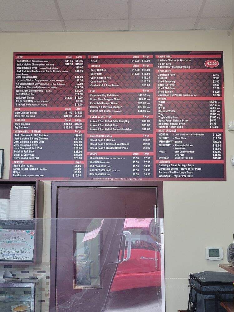 Jerk & BBQ Haven - Authentic Jamaican Food - Mississauga, ON menu_pic