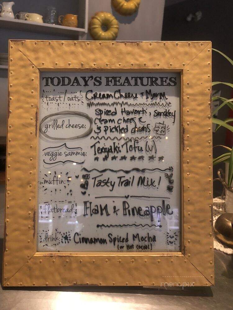 The Nook Cafe - Edmonton, AB menu_pic