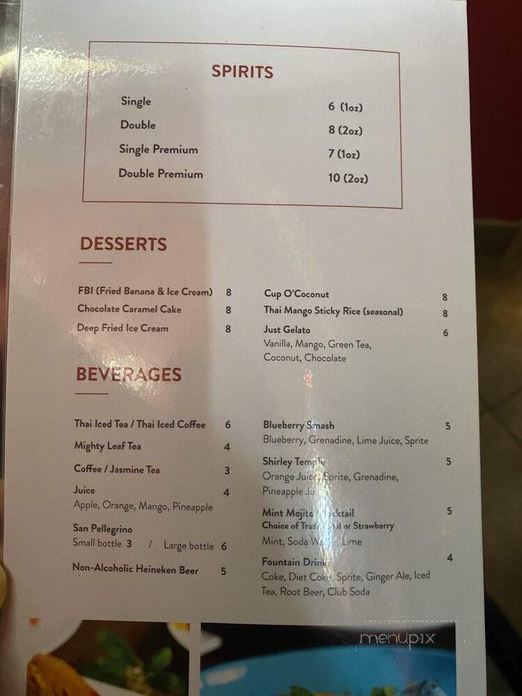 Ban Chok Dee Thai Cuisine-Maple Ridge - Maple Ridge, BC menu_pic