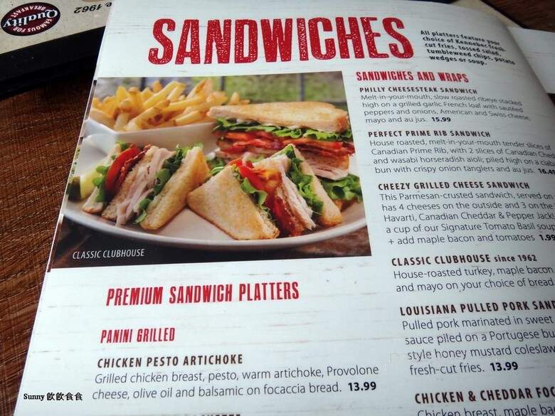Ricky's All Day Grill - Burnaby, BC menu_pic
