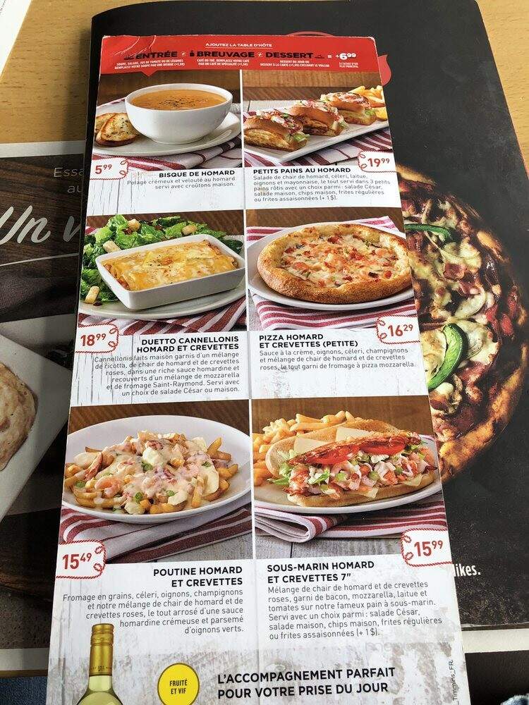 Mikes - Montreal, QC menu_pic