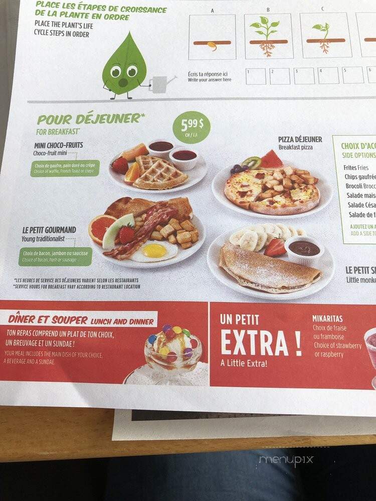 Mikes - Montreal, QC menu_pic