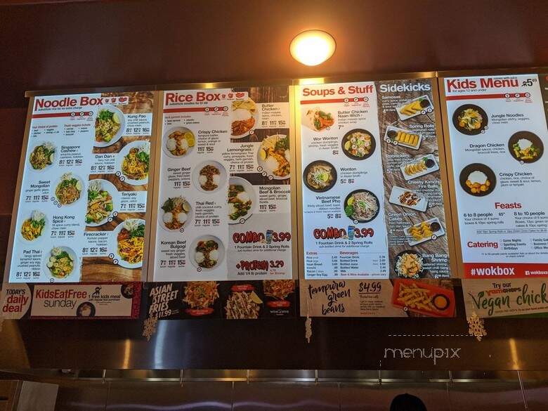 Wok Box - Oshawa, ON menu_pic