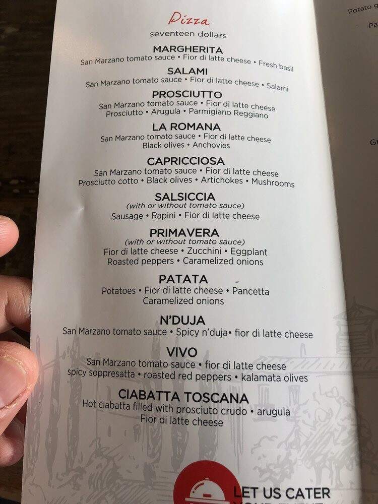 Vivo - Etobicoke, ON menu_pic