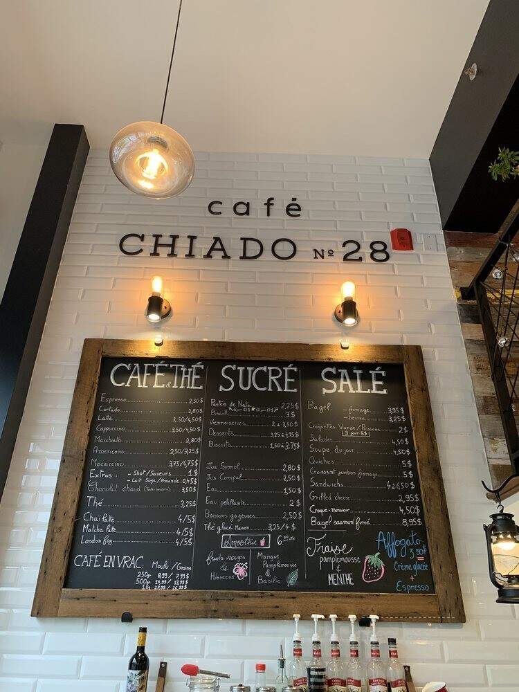 Cafe Chiado 28 - Montreal, QC menu_pic