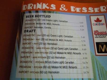 Wild Wing - Toronto, ON menu_pic