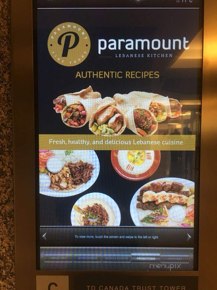 Paramount Lebanese Kitchen - Toronto, ON