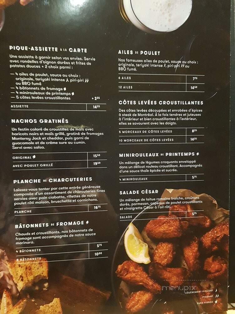 Rotisserie St-Hubert - Mont-Tremblant, QC menu_pic