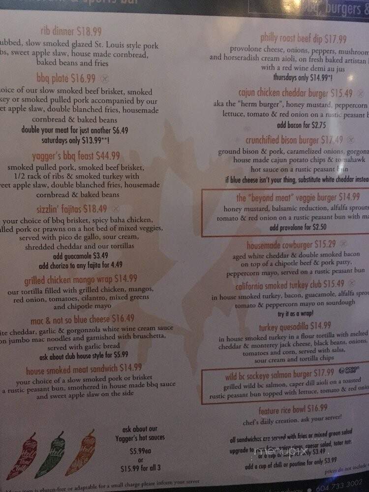 Yagger's - Vancouver, BC