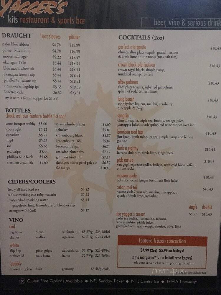 Yagger's - Vancouver, BC