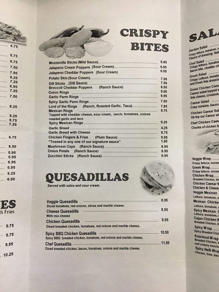 Town Wings - Toronto, ON menu_pic