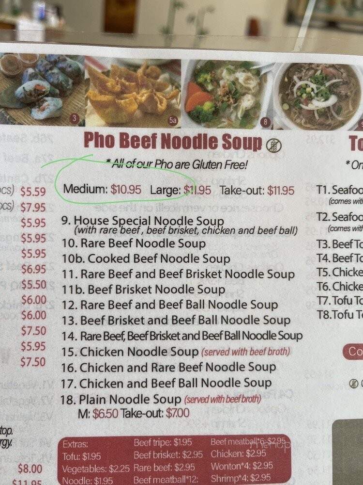 Saigon Boys - Peterborough, ON menu_pic