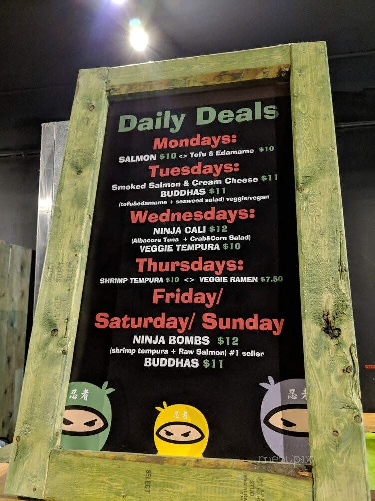 Hungry Ninja - Waterloo, ON menu_pic